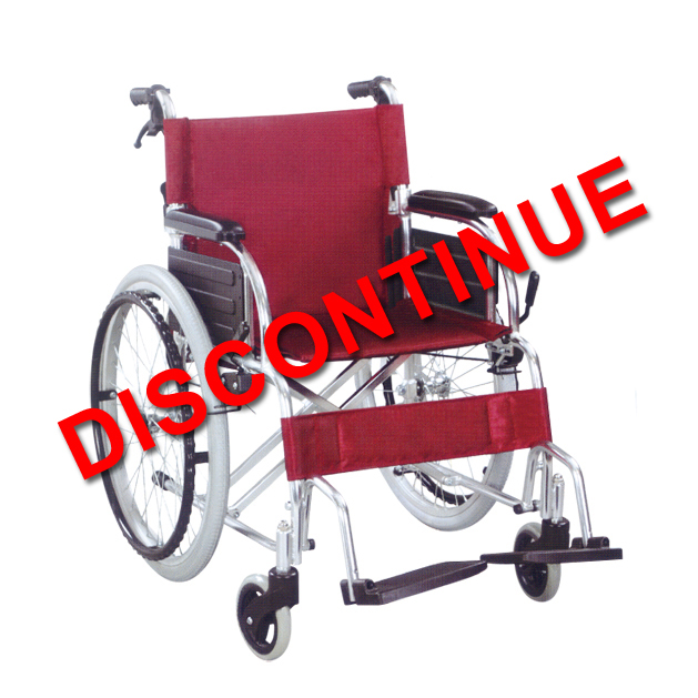 aluminium transport wheelchair
